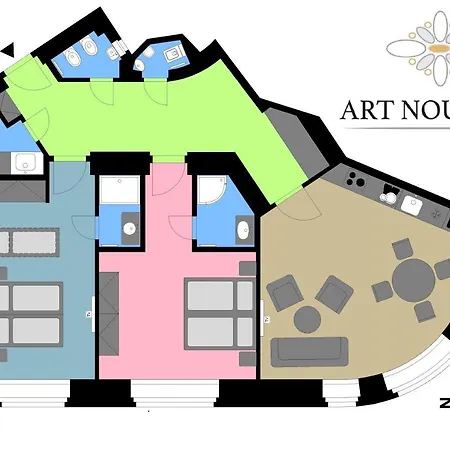 Appartamento Art-nouveau